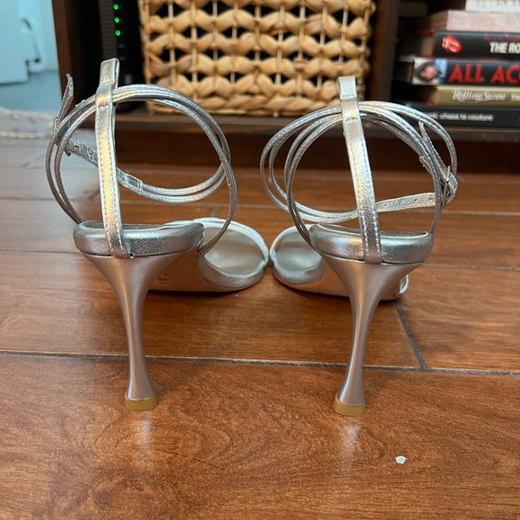 Tibi Metallic Nappa Guy Sandal in size 40 - Picture 9 of 10